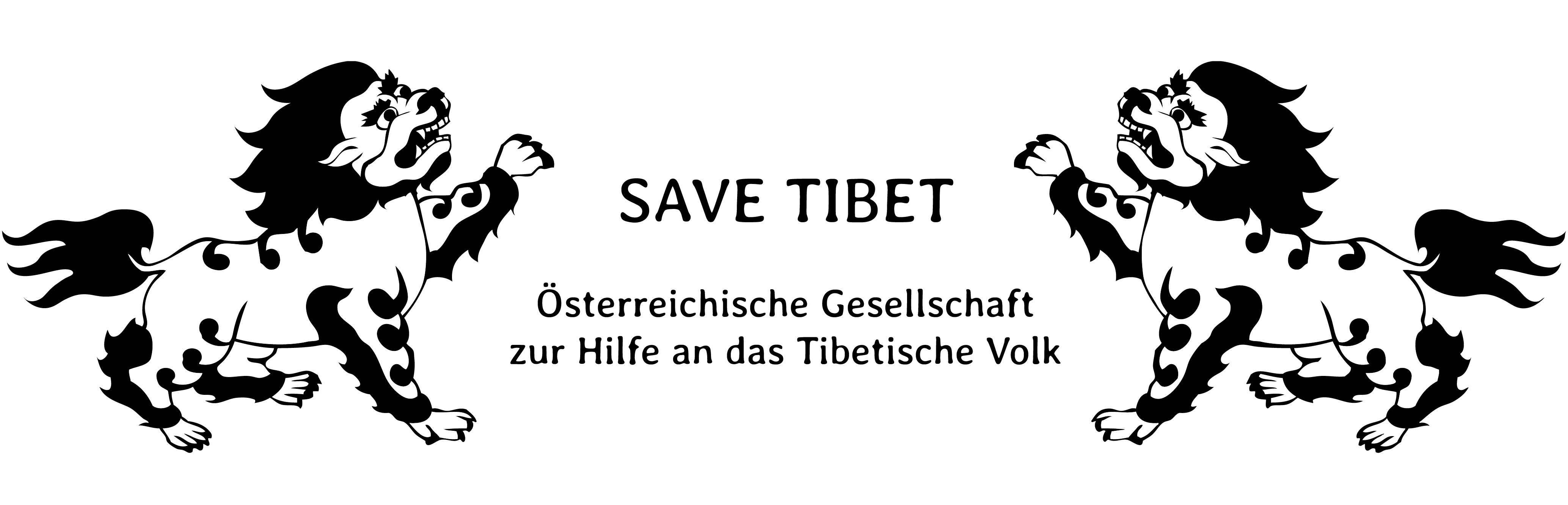 Save Tibet Logo Druckqualität